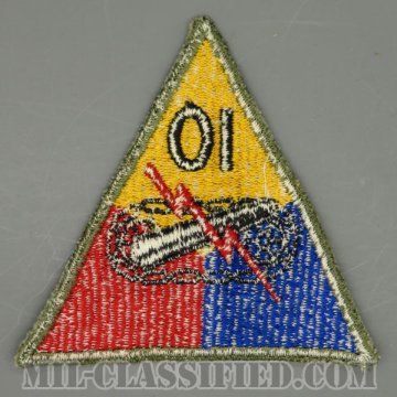 第10機甲師団（10th Armored Division）[カラー/カットエッジ/パッチ/中古1点物]画像