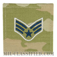 上等空兵（Senior Airman）[OCP/宇宙軍階級章/ベルクロ付パッチ]の画像