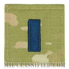 中尉（First Lieutenant (1LT)）[OCP/宇宙軍階級章/ベルクロ付パッチ]の画像