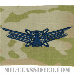 宇宙運用章 (ベーシック)（Space Operations Badge/Space Badge, Basic）[OCP/宇宙軍ブルー刺繍/パッチ]の画像