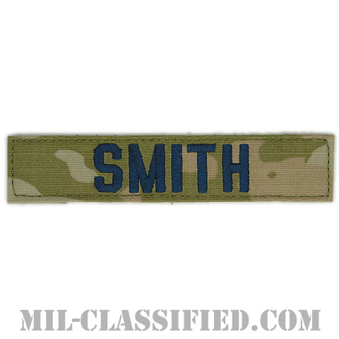 SMITH [OCP/ブルー刺繍/宇宙軍ネームテープ/ベルクロ付パッチ]の画像