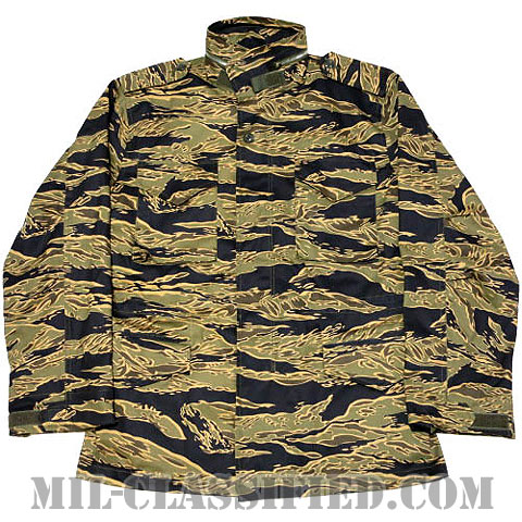 米軍 M65 フィールドジャケット ゴールドタイガーストライプ ADSパターン TYPE III [レプリカ]の画像
