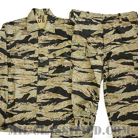 米軍 ADSパターン ゴールドタイガーストラプ ジャケット・パンツセット TYPE I [レプリカ]の画像