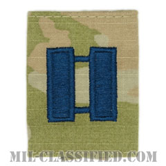 大尉（Captain (CPT)）[OCP/ゴアテックスパーカー用スライドオン宇宙軍階級章]の画像