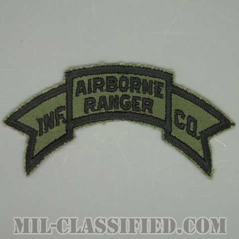 第75レンジャー歩兵中隊 (元部隊用)（75th Infantry Ranger Company）[サブデュード/カットエッジ/パッチ/1点物]の画像