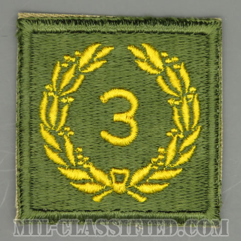 部隊勲功章 (サード)（Meritorious Service Unit Plaque, Third Award）[カラー/カットエッジ/パッチ/ペア（2枚1組）]画像