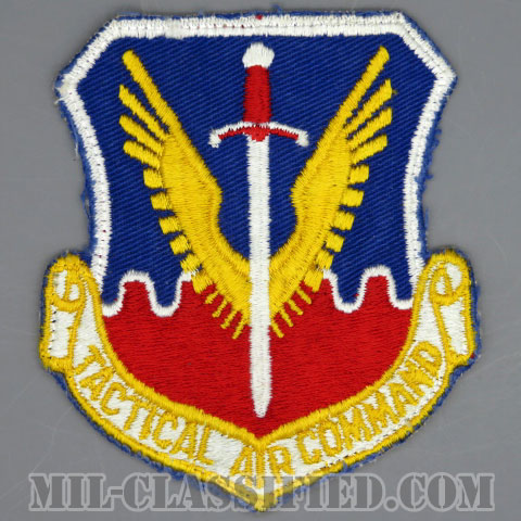 戦術航空軍団（Tactical Air Command (TAC)）[カラー/カットエッジ/パッチ/1960s/4インチ規格/中古1点物]の画像