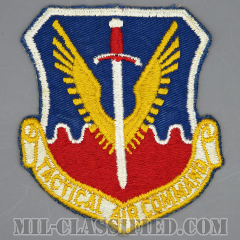 戦術航空軍団（Tactical Air Command (TAC)）[カラー/カットエッジ/パッチ/1960s/4インチ規格/中古1点物]の画像
