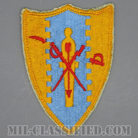 第4騎兵連隊（4th Cavalry Regiment）[カラー/カットエッジ/パッチ/中古1点物]の画像