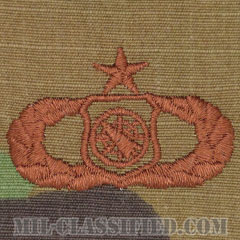兵器指揮章 (シニア)（Weapons Director Badge, Senior）[OCP/ブラウン刺繍/パッチ]の画像