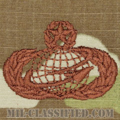 人材・人事章 (マスター)（Manpower and Personnel Badge, Master）[OCP/ブラウン刺繍/パッチ]の画像