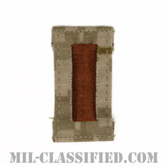 少尉（Ensign）[NWU Type2（AOR1）/キャップ用階級章/パッチ]の画像