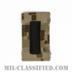 中尉（Lieutenant Junior Grade）[NWU Type2（AOR1）/キャップ用階級章/パッチ]画像
