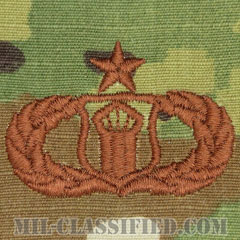 航空交通管制章 (シニア)（Air Traffic Control Badge, Senior）[OCP/ブラウン刺繍/パッチ]画像