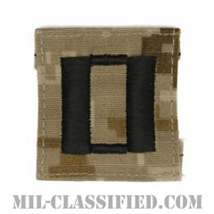 大尉（Lieutenant）[NWU Type2（AOR1）/キャップ用階級章/パッチ]の画像