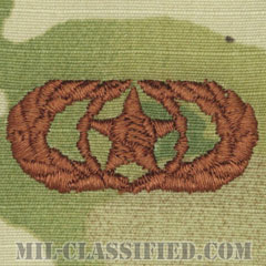 安全専門家章 (ベーシック)（Safety Specialist Badge, Basic）[OCP/ブラウン刺繍/パッチ]の画像