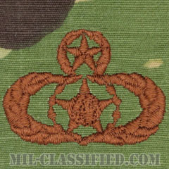 安全専門家章 (マスター)（Safety Specialist Badge, Master）[OCP/ブラウン刺繍/パッチ]の画像