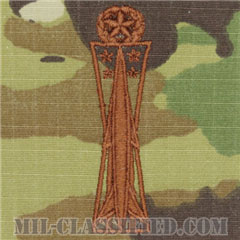 ミサイル整備章 (マスター) （Missile Maintenance Badge, Master）[OCP/ブラウン刺繍/パッチ]の画像