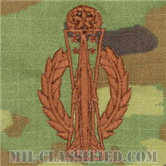 ミサイル運用章 (マスター)（Missile Operations Badge, Master）[OCP/ブラウン刺繍/パッチ]画像