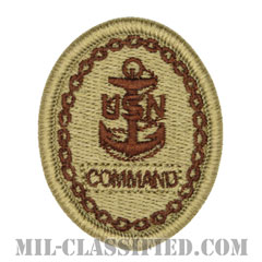 Chief Petty Officer of the Command [NWU Type2（AOR1）/メロウエッジ/パッチ]の画像