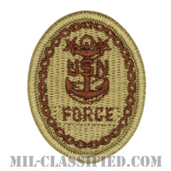 Force Master Chief Petty Officer [NWU Type2（AOR1）/メロウエッジ/パッチ]の画像