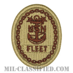 Fleet Master Chief Petty Officer [NWU Type2（AOR1）/メロウエッジ/パッチ]画像