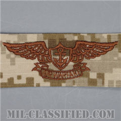 Enlisted Aviation Warfare Specialist [NWU Type2（AOR1）/生地テープパッチ]の画像