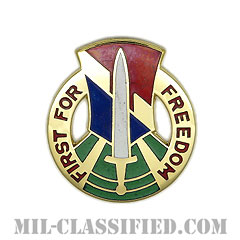 ベトナム第1野戦軍（1st Field Force, Vietnam）[カラー/クレスト（Crest・DUI・DI）バッジ]の画像