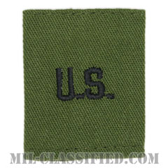 陸軍犯罪捜査司令部用U.S.章（U.S. Letters (CID)）[サブデュード/ゴアテックスパーカー用スライドオン階級章]の画像