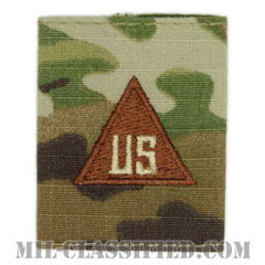 民間/軍属/非戦闘員用徽章（Civilians, Nonconbatant）[OCP（7C）/ゴアテックスパーカー用スライドオン空軍階級章]の画像