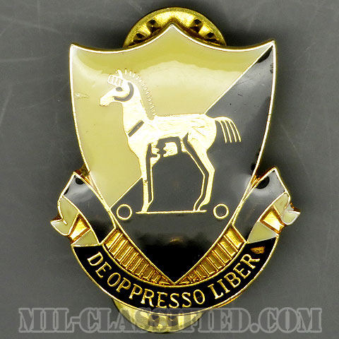 第10特殊部隊群（10th Special Forces Group）[カラー/クレスト（Crest・DUI・DI）バッジ/ドイツ製/中古1点物]の画像