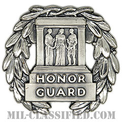 無名戦士の墓衛兵章（Guard, Tomb of the Unknown Soldier）[カラー/燻し銀/バッジ]の画像