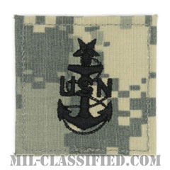 上級上等兵曹（Senior Chief Petty Officer）[UCP（ACU）/海軍階級章/ベルクロ付パッチ]画像