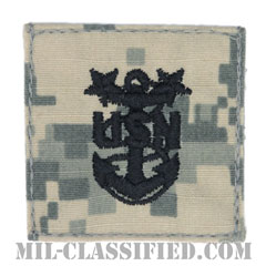 最先任上等兵曹（Master Chief Petty Officer）[UCP（ACU）/海軍階級章/ベルクロ付パッチ]の画像
