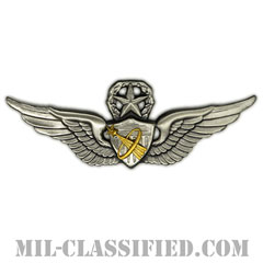 宇宙飛行士章 (マスター)（Army Astronaut Pilot Badge, Master）[カラー/燻し銀/バッジ]画像
