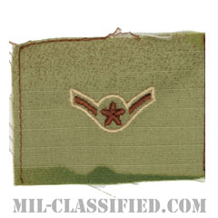 二等空兵（Airman）[OCP/空軍階級章/キャップ用/縫い付けパッチ]画像