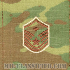先任曹長（First Sergeant (E-7)）[OCP/空軍階級章/キャップ用/縫い付けパッチ]画像