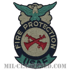 防火章（Fire Protection Badge, Crew Chief）[ABU/パッチ]画像