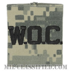 准尉候補生（Warrant Officer Candidate (W.O.C)）[UCP（ACU）/ゴアテックスパーカー用スライドオン階級章]画像