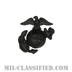 アメリカ海兵隊ギャリソンキャップ用帽章 (下士官用)（Marine Corps Garrison Cap Device, Enlisted）[サブデュード（ブラックメタル）/バッジ]画像