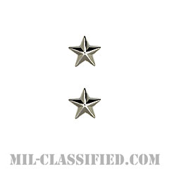 准将（Brigadier General (BG)）[カラー/襟用ミニサイズ/海軍・海兵隊階級章/バッジ/ペア（2個1組）]の画像