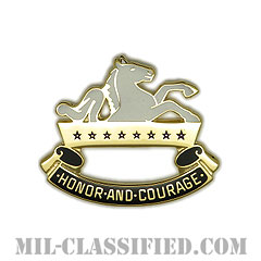 第8騎兵連隊（リバース）（8th Cavalry Regiment (Reversed)）[カラー/クレスト（Crest・DUI・DI）バッジ]の画像