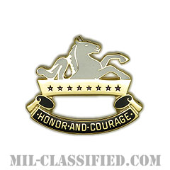 第8騎兵連隊（リバース）（8th Cavalry Regiment (Reversed)）[カラー/クレスト（Crest・DUI・DI）バッジ]画像