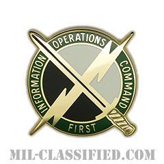 第1情報作戦コマンド（1st Information Operations Command）[カラー/クレスト（Crest・DUI・DI）バッジ]の画像