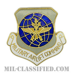軍事空輸軍団（Military Airlift Command）[カラー/ベレー章/ミッドサイズ/バッジ]の画像