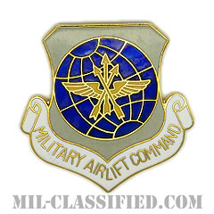 軍事空輸軍団（Military Airlift Command）[カラー/ベレー章/ミッドサイズ/バッジ]画像