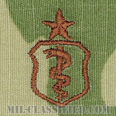 医療章 (シニア)（Medical Corps Badge, Senior）[OCP/ブラウン刺繍/パッチ]画像