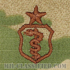 生物医学章 (シニア)（Biomedical Science Corps Badge, Senior）[OCP/ブラウン刺繍/パッチ]画像