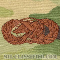 兵站章 (ベーシック)（Logistics Plans Badge, Basic）[OCP/ブラウン刺繍/パッチ]の画像