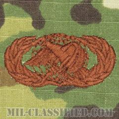 補給・燃料章 (ベーシック)（Supply and Fuels Badge, Basic）[OCP/ブラウン刺繍/パッチ]の画像